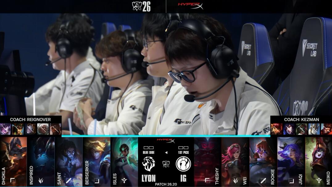 永利集团88304官网 IG vs LYON 手感火热 IG能否继续强势